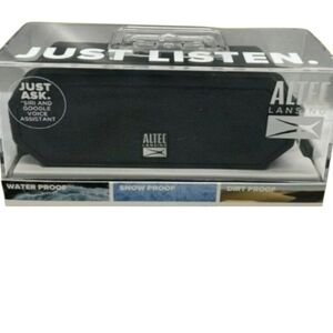 Altec Lansing Jacket H20 4 Rugged Black Portable Bluetooth Speaker NEW